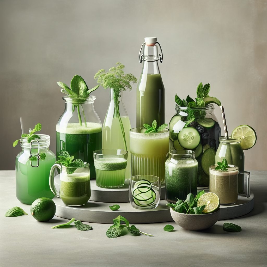 Yeşil Bitkili İçeceklerin Getirdiği Sağlık