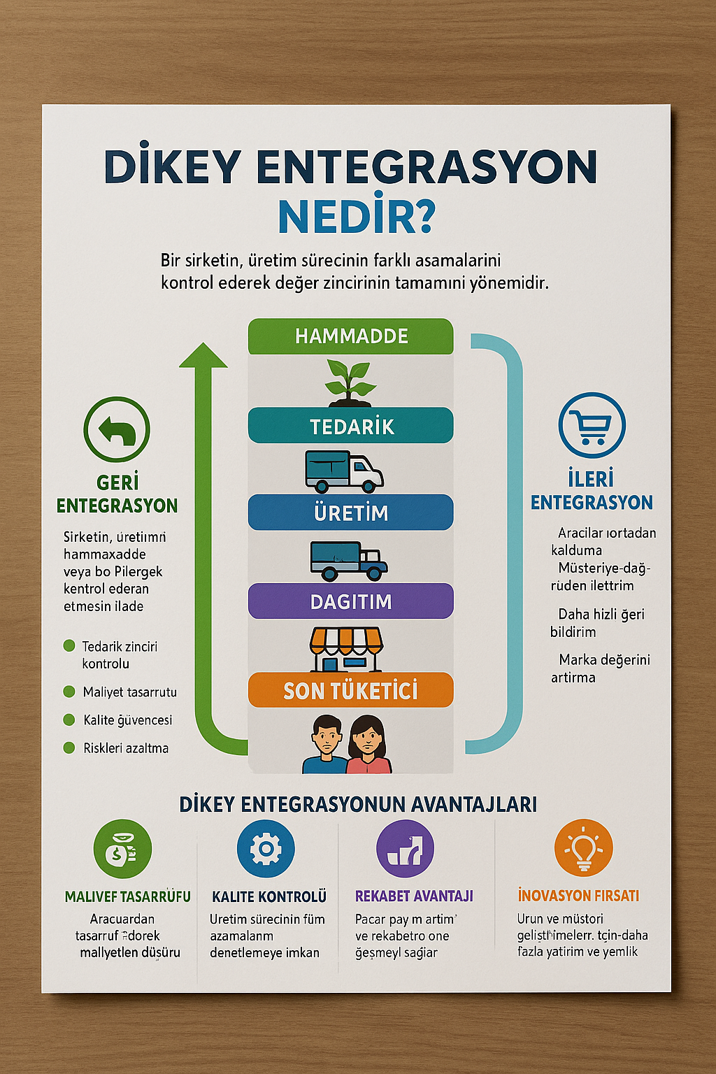 Dikey Entegrasyon ( Dikte Entegrasyon ) Nedir ?