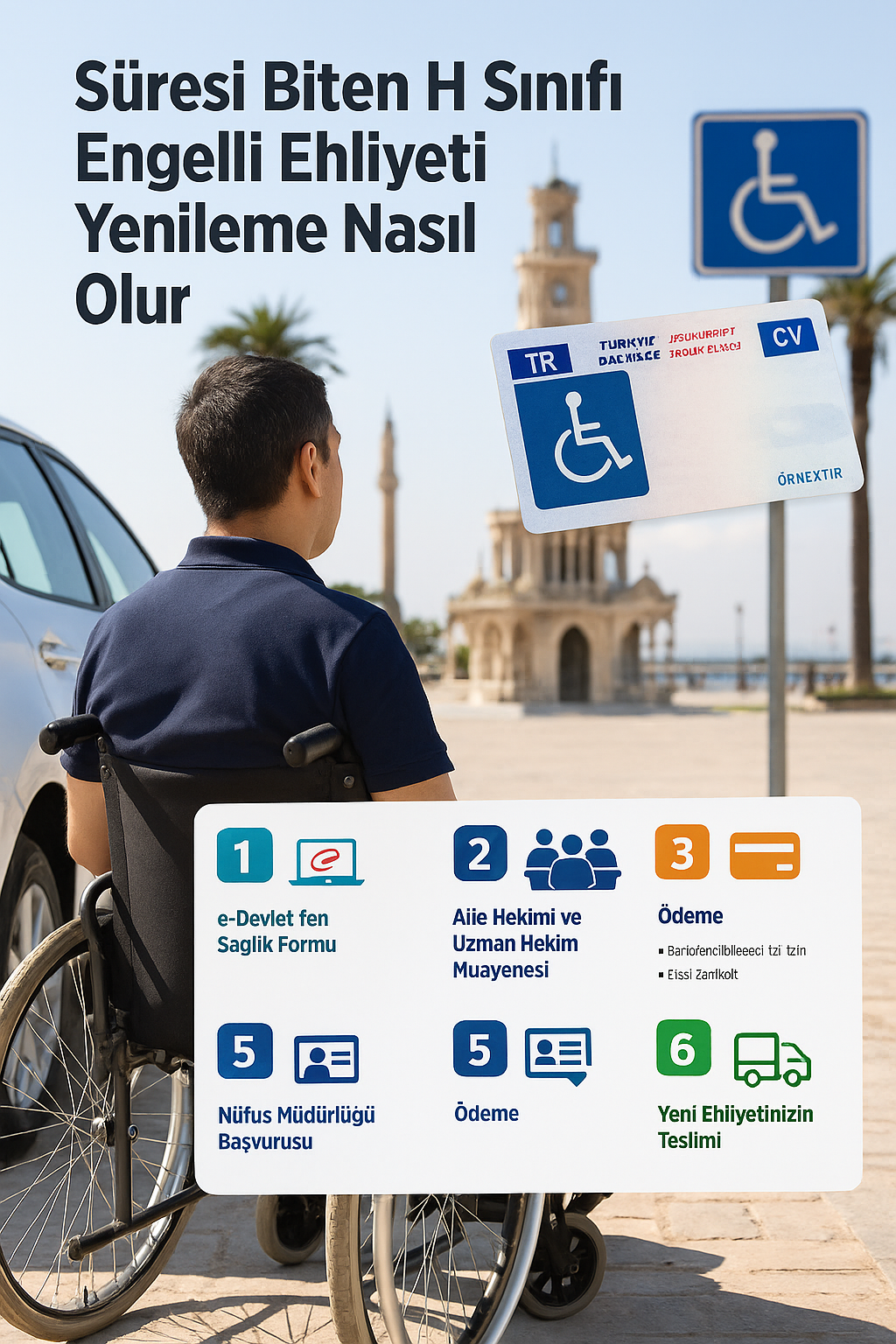 Süresi Biten H Sınıfı Engelli Ehliyeti Yenileme Nasıl Olur